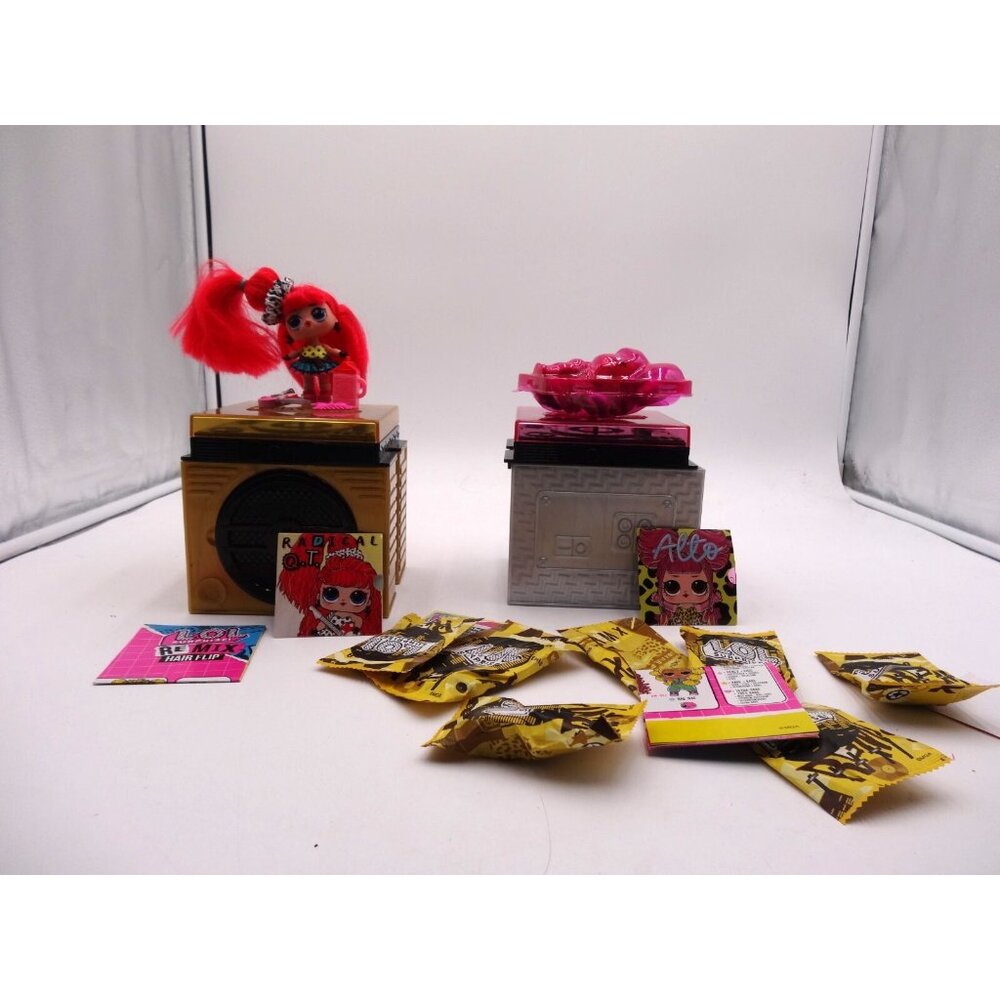 LOL Surprise Remix Hair Flip remix Q.T. Gold Radical and New Doll with packages - Picture 6 of 16